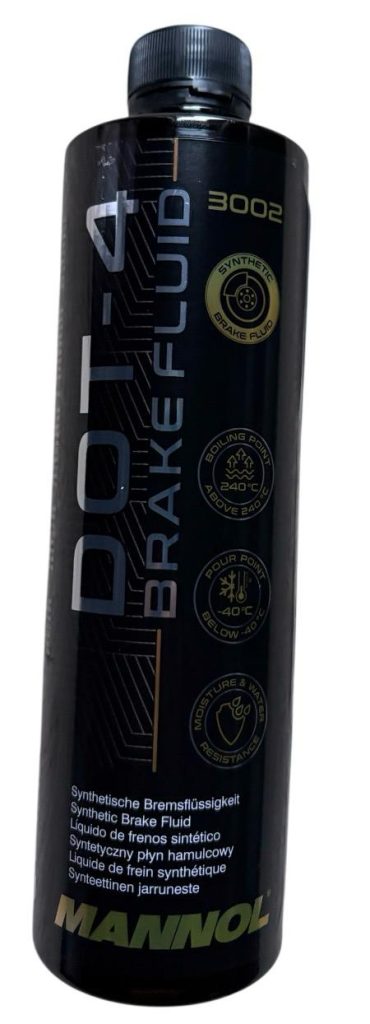 LIQUIDO DE FRENO 450 ML MN3002 DOT4 MANNOL