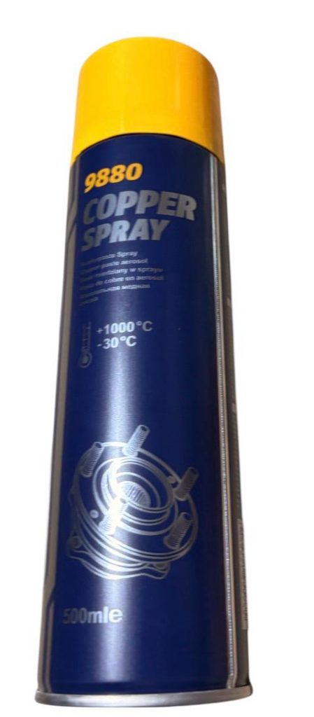SPRAY DE COBRE LUBRICACIÓN Y PROTECCIÓN 500ML MANNOL